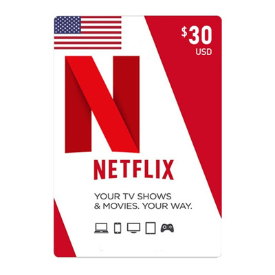 Cartão Netflix 40 Reais - Gift card