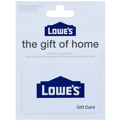 Lowe’s Gift Cards