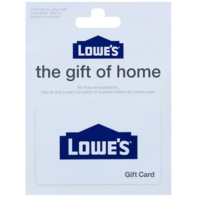 Lowe’s Gift Cards
