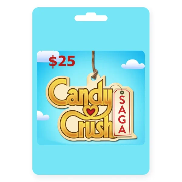 Candy Crush Gift Card (US): $15 to $200
