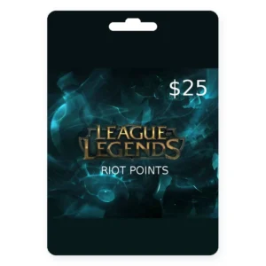 League of Legends gift card $25 (US)