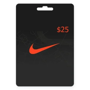 Nike gift card $25 (US)