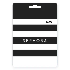 Sephora gift card $25 (US)